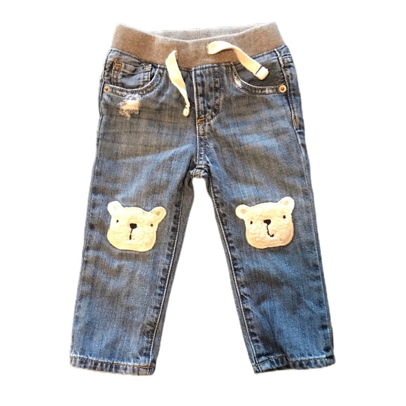 Baby Gap Jeans With Polar Bear Knee 